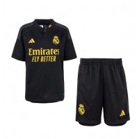 Real Madrid Tredje trøje Børn 2023-24 Kortærmet (+ Korte bukser)